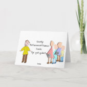 Funny Retirement Kards Kaart (Achterkant)