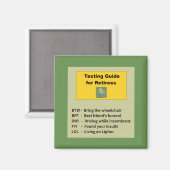 Funny Retirement Magneet (Voorkant / Achterkant)