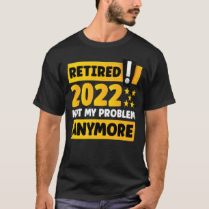 Funny Retirement Mannen Dad Retiting Party Humor L T-shirt