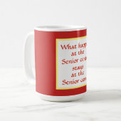 Funny Retirement Mok. Koffiemok (Voorkant links)