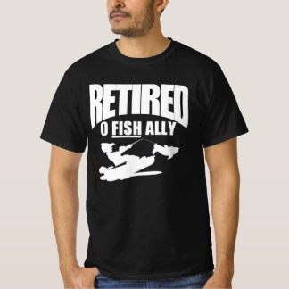 funny retirement of a fisherman  t-shirt