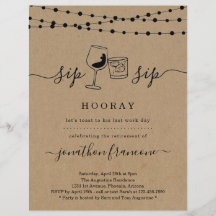 Funny Retirement Party Invitation