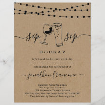 Funny Retirement Party Invitation