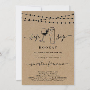 Funny Retirement Party Invitation Kaart