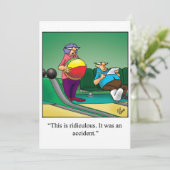 Funny Retirement Party nodigt 'spectickles' uit Kaart (Staand voorkant)