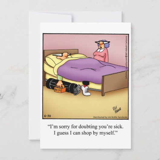 Funny Retirement Party nodigt 'spectickles' uit Kaart (Voorkant)