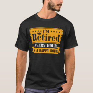 Funny Retirement Quote 2021 Mannen Vrouwen in rust T-shirt