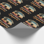 Funny Retirement Quote 2022 Mannen Vrouwen in rust Cadeaupapier (Hoek)