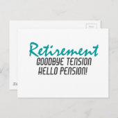 Funny Retirement Quote Briefkaart (Voorkant / Achterkant)