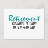 Funny Retirement Quote Briefkaart (Voorkant)