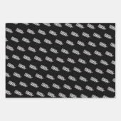 Funny Retirement Quote - Geen idee waarom uit bed Inpakpapier Vel (Voorkant 3)