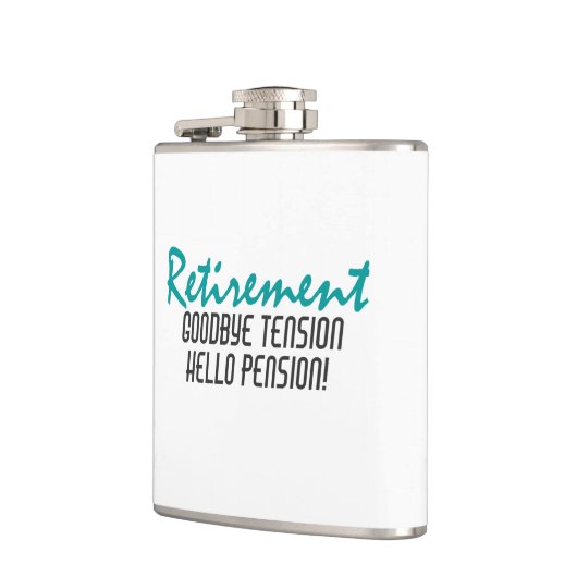 Funny Retirement Quote Heupfles (Links)