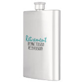 Funny Retirement Quote Heupfles (Links)