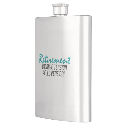 Funny Retirement Quote Heupfles (Links)