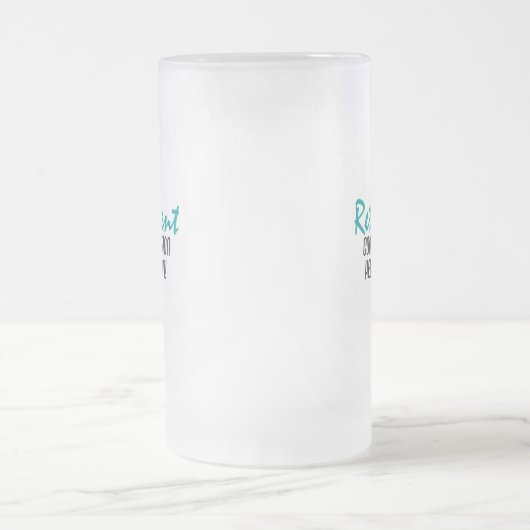 Funny Retirement Quote Matglas Bierpul (Center)