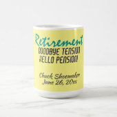 Funny Retirement Quote Personalized Koffiemok (Center)