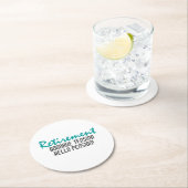 Funny Retirement Quote Ronde Kartonnen Onderzetter (Insitu)