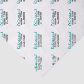 Funny Retirement Quote Tissuepapier (Detail)