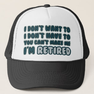 Funny Retirement Quote Trucker Pet