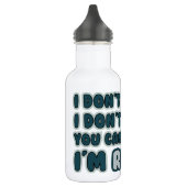 Funny Retirement Quote Waterfles (Links)