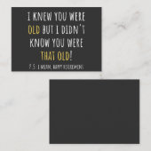 funny retirement, retired, retired teacher, retire visitekaartje (Voorkant / Achterkant)