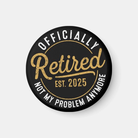 Funny Retirement , Retirement Gifts for Women Man Magneet (Voorkant)