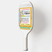 Funny Retirement RX Pickleball Pickleball Paddle (Links)