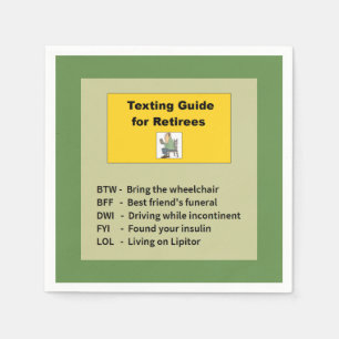 Funny Retirement Servet