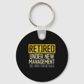Funny Retirement Shirts For Men Retirement Funny R Sleutelhanger (Voorkant)
