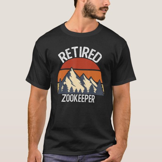 Funny Retirement Shirts for Women 2023 Retired zoo (Voorkant)