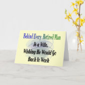 Funny Retirement T-Shirts en Gifts Kaart (Gele Bloem)