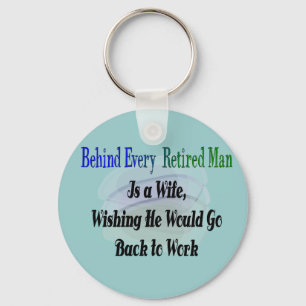 Funny Retirement T-Shirts en Gifts Sleutelhanger