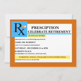 Funny Retirement Uitnodiging | Alle feestdagen