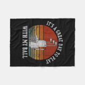 Funny Retre Golf Tee For Men Golf,funny Srt Father Fleece Deken (Voorkant (Horizontaal))