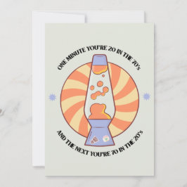 Funny Retro 70's Feestdagenkaart