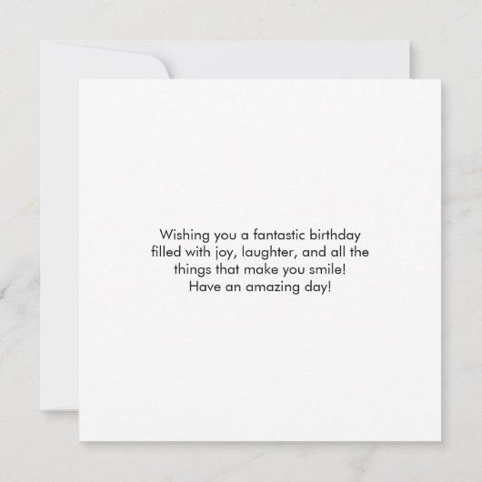 Funny Retro 80s Floppy Disc Verjaardag Kaart (Achterkant)