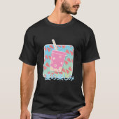 Funny Retro 90S Japanse Kawaii Summer Watermelon T-shirt (Voorkant)
