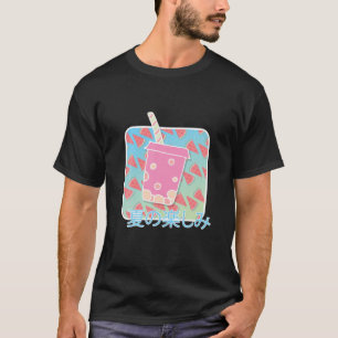 Funny Retro 90S Japanse Kawaii Summer Watermelon T-shirt