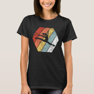 Funny Retro Baton Twirling 80s Style T-shirt