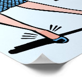 Funny Retro Best Foot Demotivational Poster (Hoek)