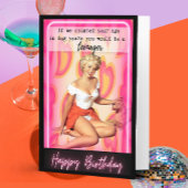 Funny Retro Birthday Card Best Friend-Sassy-Dog Kaart