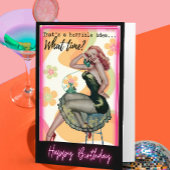 Funny Retro Birthday Card Best Friend-Sassy-Time Kaart