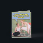 Funny Retro Birthday Kaart - Vertrouw op mijn sche<br><div class="desc">Over dit item * INSIDE GROET: "Ik vertrouw erop dat je een fijne verjaardag zult hebben!" HOESJE - Ik wilde yoga doen, maar ik kan mijn f*rts niet vertrouwen. * KAART MAAT - Ontvang 1, standaard formaat briefkaart met 5x7 inch envelop. Wij bieden grappige kaarten die of leeg of begroet...</div>