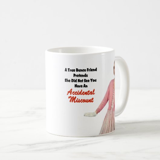 Funny Retro  Bunco Koffiemok (Voorkant rechts)