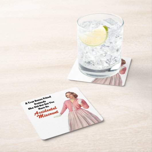 Funny Retro  Bunco-Onderzetters Kartonnen Onderzetters (Insitu)