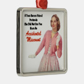 Funny Retro Bunco Ornament (Rechts)