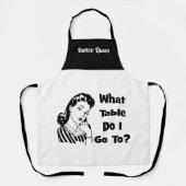 Funny Retro Bunco  Schort (Voorkant)