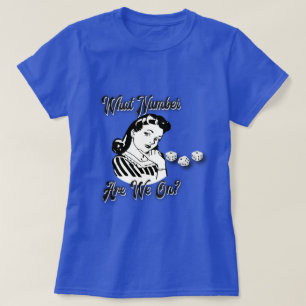 Funny Retro Bunco Shirt - wat voor nummer staan we