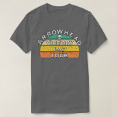 Funny Retro Bus Vector Quote Arrowiad Victory Lap T-shirt (Design voorkant)