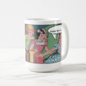 Funny Retro Cartoon Comic Koffiemok (Voorkant rechts)